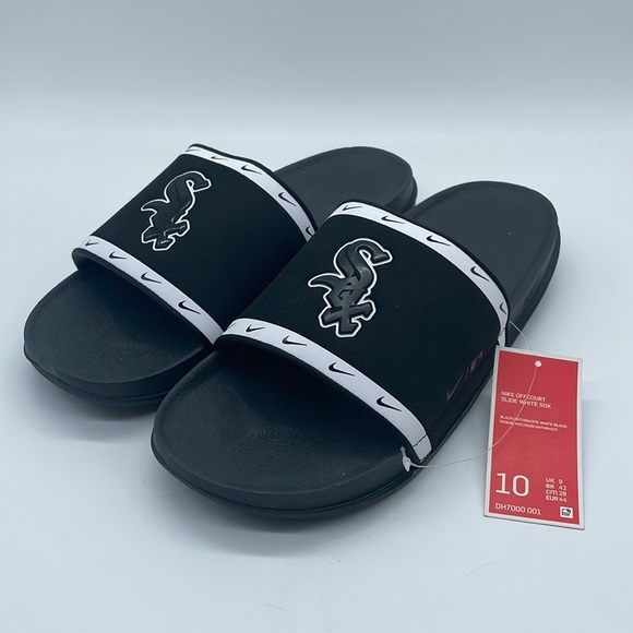 Nike Other - Nike White Sox Slides (DH7000-001) black/white